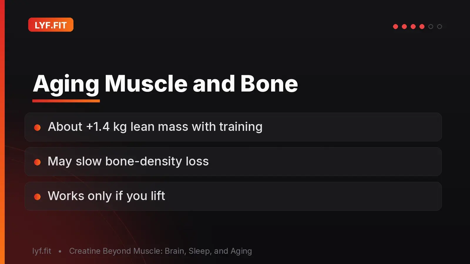 Aging Muscle and Bone