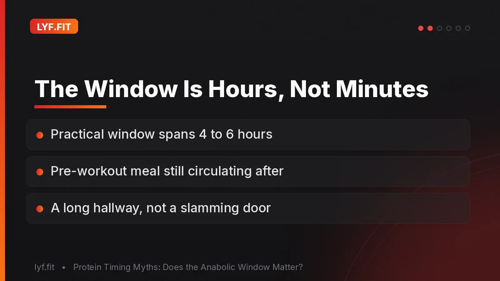 The Window Is Hours, Not Minutes