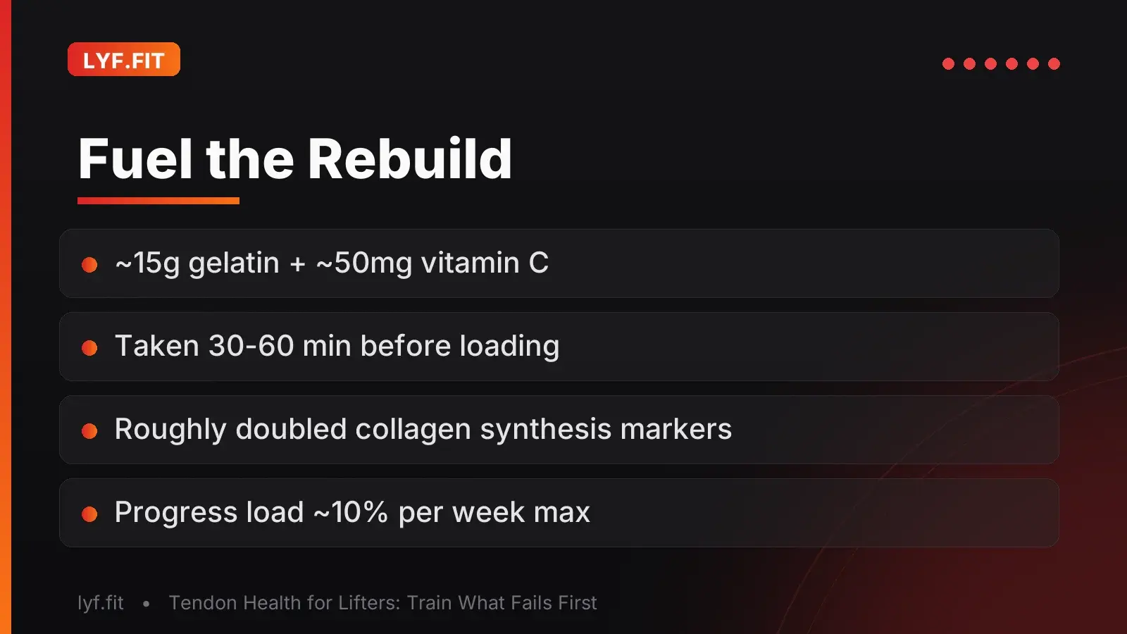 Fuel the Rebuild