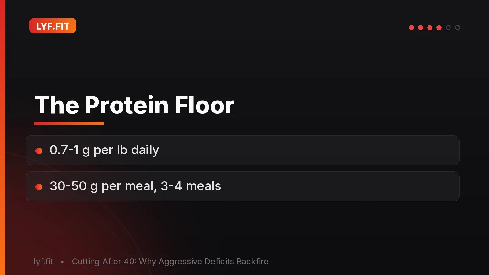 The Protein Floor
