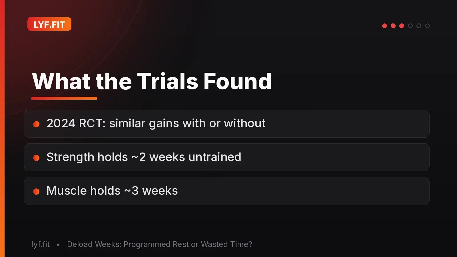What the Trials Found